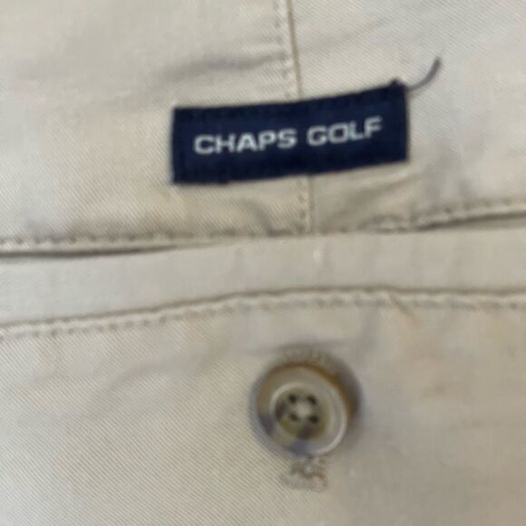 ❤️Chap Golf Men’s Khaki Shorts Sz38 - Picture 3 of 4